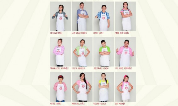 Estos son los 18 participantes de MasterChef Junior Colombia