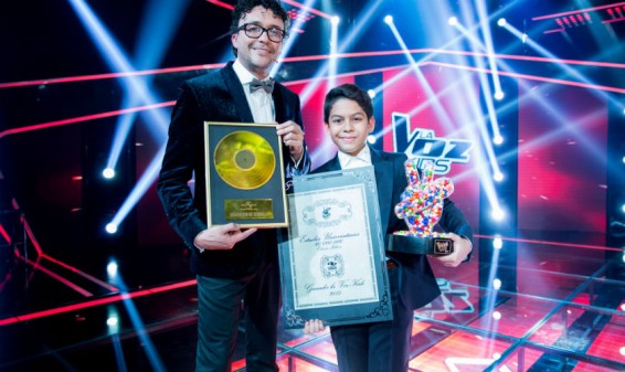 Luis Mario Torres, ganador de la segunda temporada de La Voz Kids