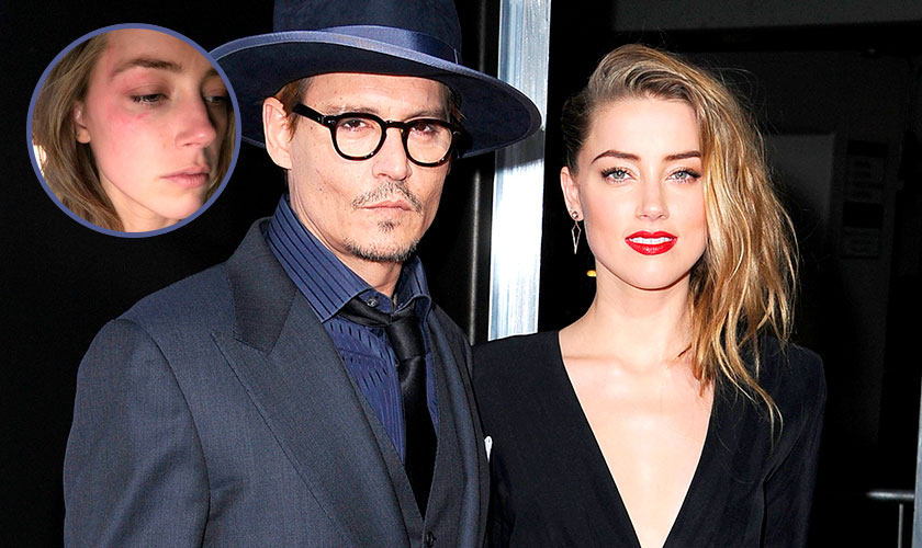 Johnny Depp denunciado por Amber Heard por golpes y violencia