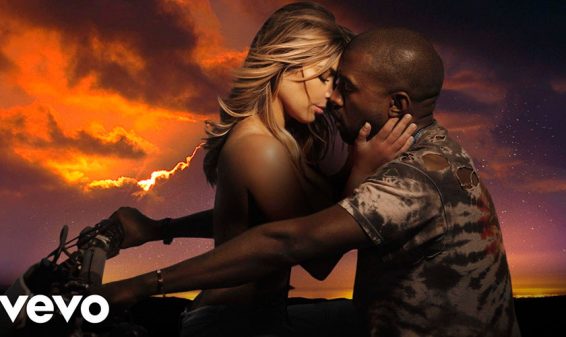 Kim Kardashian protagoniza nuevo video de su novio Kanye West