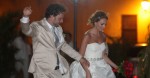 Manolo Cardona se casó con Valeria Santos en Cartagena