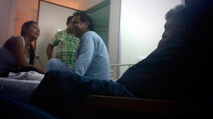 Diomedes Díaz es operado de urgencia por tumor en la columna