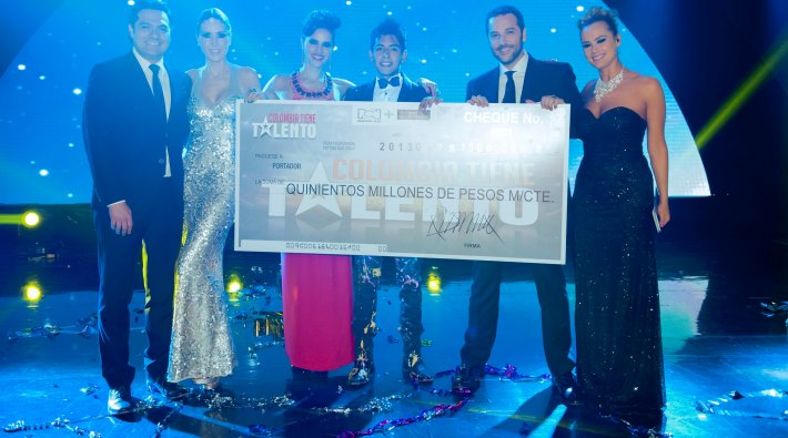 Byron González es el ganador de Colombia Tiene Talento