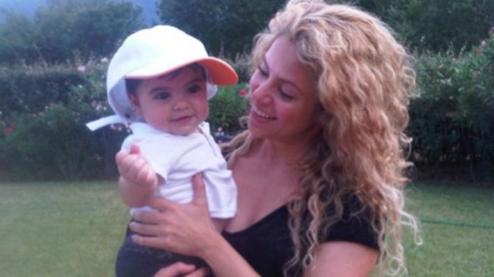 Shakira celebra los siete meses de su hijo Milan Piqué Mebarak
