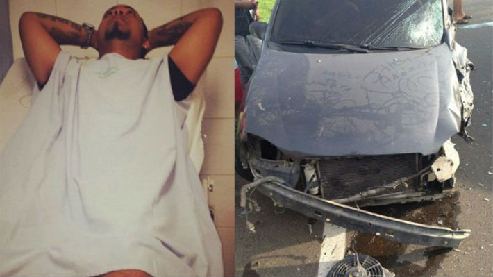Cantante Kevin Flórez sufrió accidente automovilístico