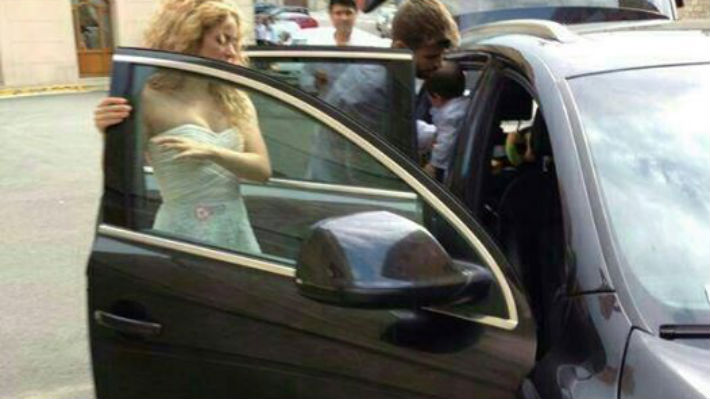 Shakira y Piqué habrían bautizado su hijo Milan