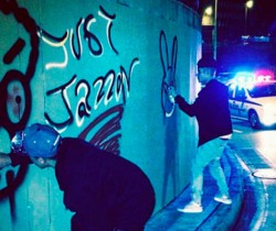 Justin Bieber dejó de recuerdo grafitis en las calles de Bogotá