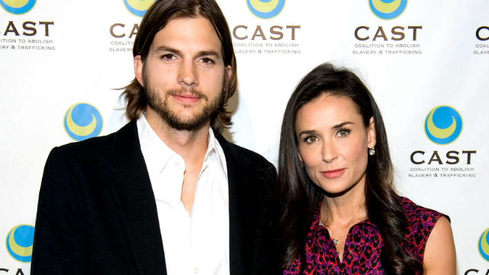 Demi Moore y Ashton Kutcher formalizaron su divorcio