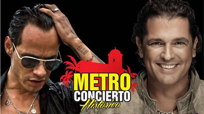 Carlos Vives y Marc Anthony cierran el año con súper concierto en Cartagena