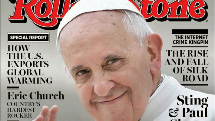 El Papa Francisco es portada de la revista Rolling Stone