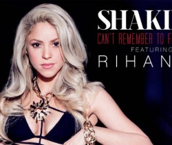 Shakira reveló portada de su canción con Rihanna