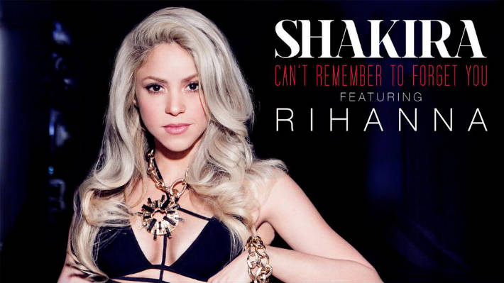 Shakira reveló portada de su canción con Rihanna