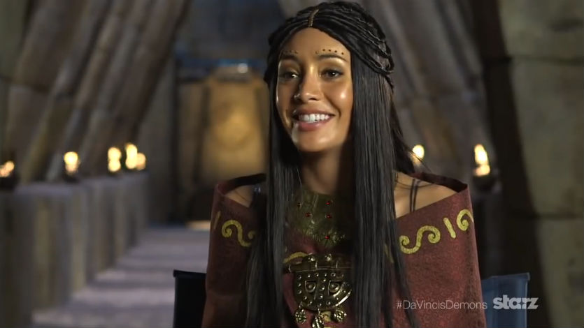 Así se ve Carolina Guerra en la segunda temporada de Da Vinci’s Demons