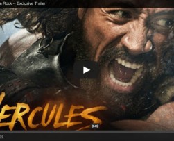 Revelan el tráiler de Hércules, film protagonizado por Dwayne Johnson