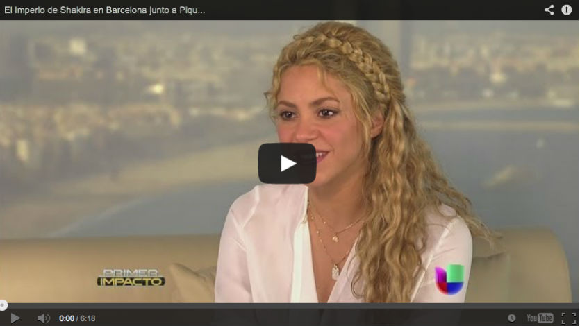 Shakira asegura que su ex-pareja Antonio de la Rúa la traicionó