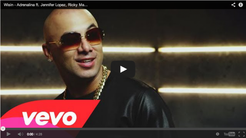 Wisin presentó junto a Ricky Martin y Jennifer Lopez ‘Adrenalina’