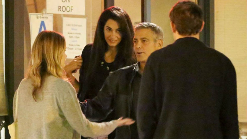 George Clooney se habría comprometido con Amal Alamuddin
