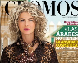 Margarita Rosa de Francisco es portada de la Revista Cromos