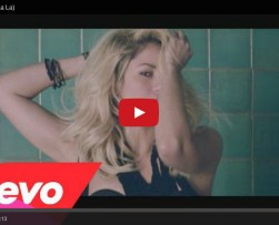 Shakira presenta el video de su canción Dare (La La La)