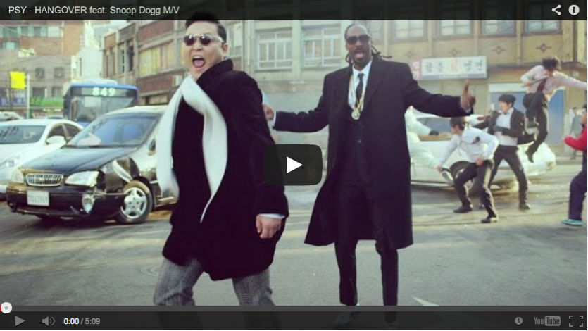 Psy y Snoop Dogg estrenan el video de la canción ‘Hangover’