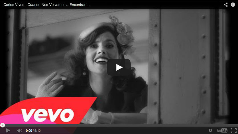 Carlos Vives presenta el video ‘Cuando Nos Volvamos a Encontrar’