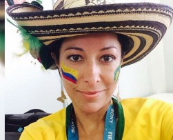 Flavia Dos Santos víctima de bullying porque Brasil le ganó a Colombia