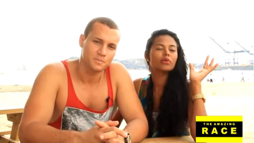 Martín Suarez y su esposa se presentaron a ‘The Amazing Race 2014’