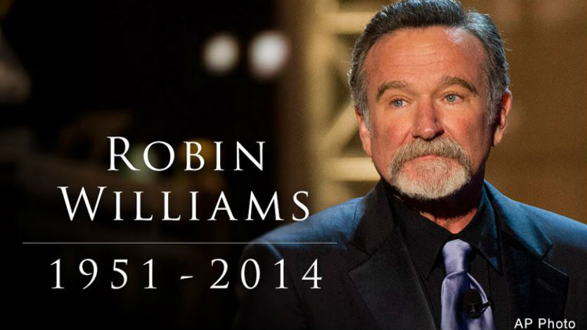 Falleció el actor estadounidense Robin Williams a los 63 años