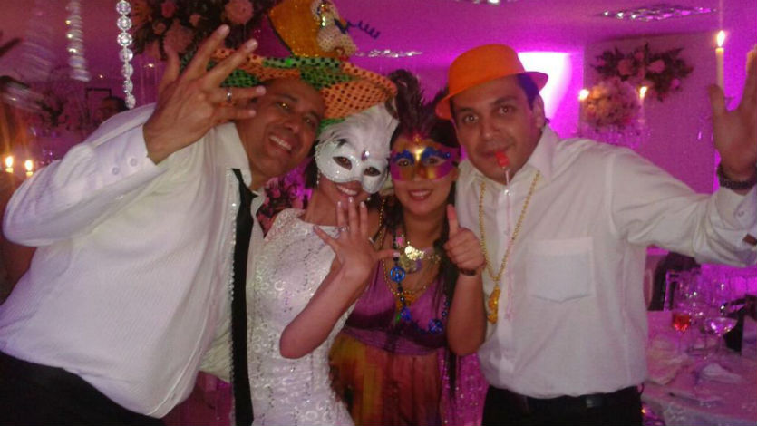 La actriz Jessica Sanjuán se casó por tercera vez con Marcos Mafioly