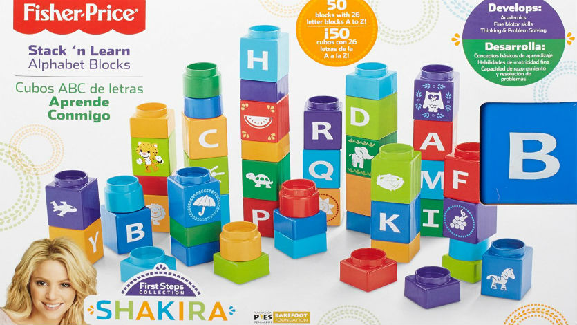 Shakira se asoció con Fisher-Price para lanzar linea de Juguetes