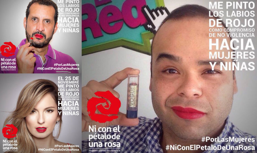 Artistas colombianos se unieron a la campaña #NiConElPetaloDeUnaRosa
