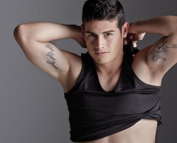 James Rodríguez participó en la segunda colección de Bronzini Black
