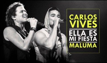 Carlos Vives y Maluma estrenan versión remix de ‘Ella es mi fiesta’
