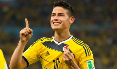 James Rodríguez es elegido personaje del año en Colombia