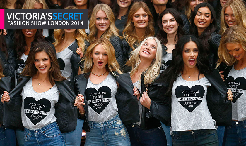 Los ángeles de Victoria’s Secret deslumbran en Londres