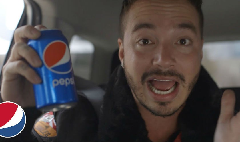 J Balvin participa en un comercial de Pepsi para el Super Bowl