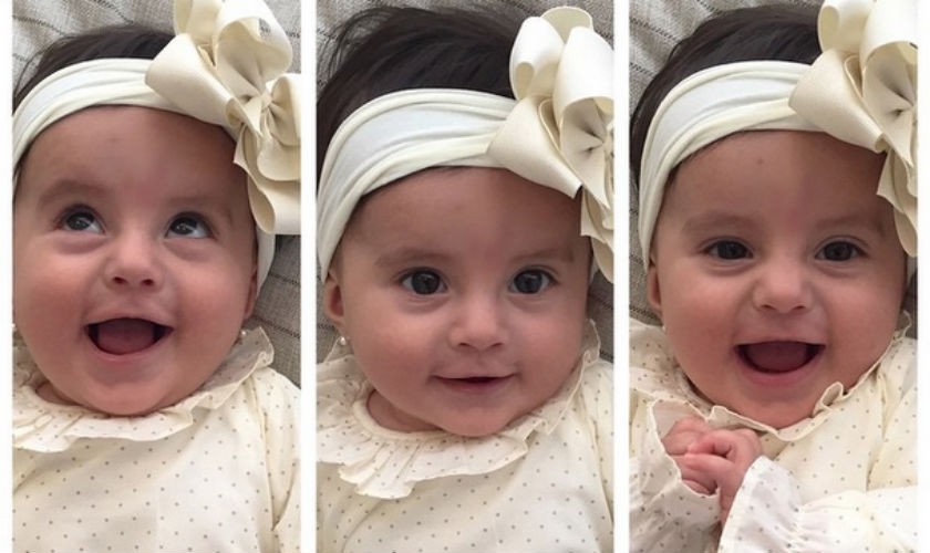 Andrea Serna presentó a su hija Emilia en Instagram