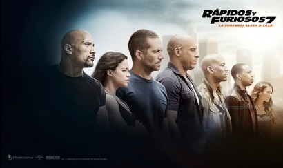 Película Rápidos y Furiosos 7 establece nuevo record de taquilla