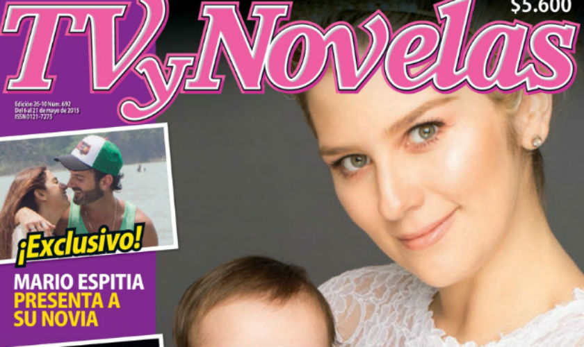 Andrea Guerrero y su hija Luna son portada de la Revista TVyNovelas