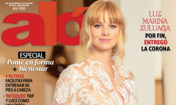 Johana Bahamón muestra su embarazo en la Revista ALÓ