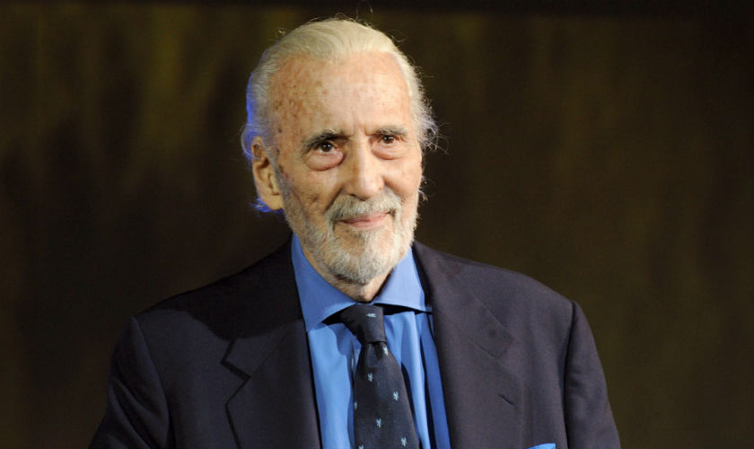 Falleció Christopher Lee, el actor de ‘Drácula’ y ‘El señor de los anillos’