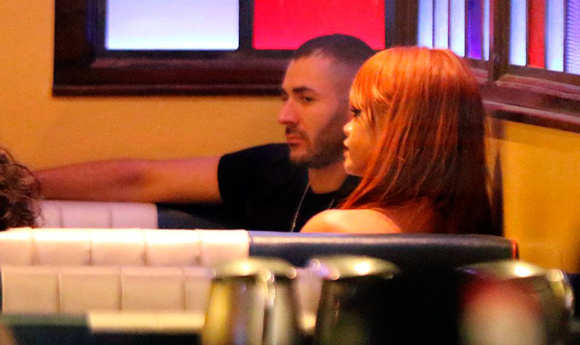 Rihanna estaría iniciando romance con el madridista Karim Benzema