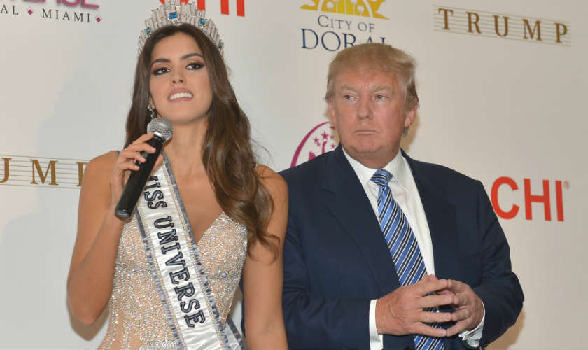 Donald Trump le responde a Paulina Vega y la llama hipócrita