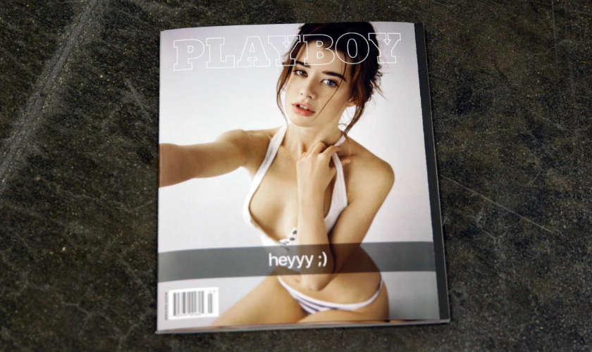 La revista Playboy revela su primera portada sin desnudos