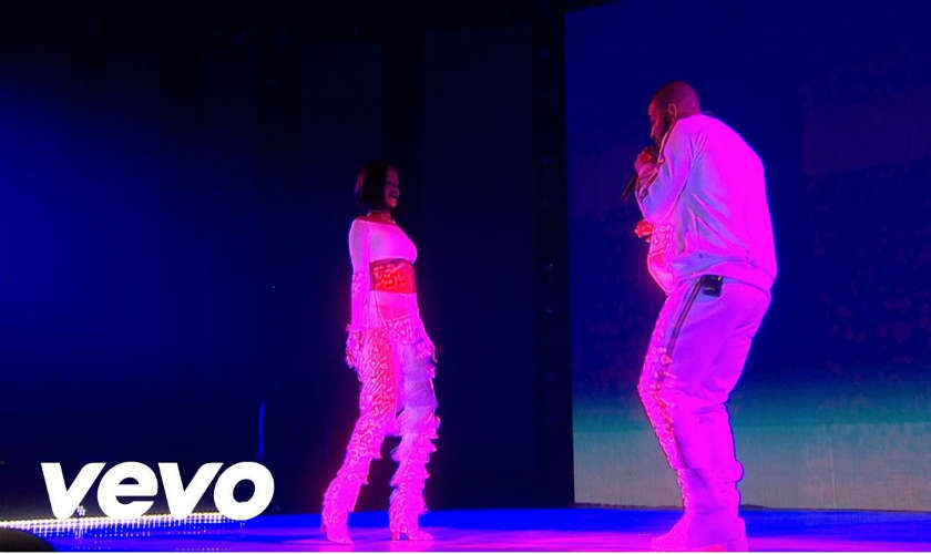 Así fue la presentación de Rihanna y Drake en Los Brit Awards 2016