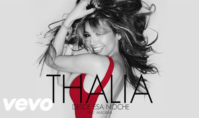 Thalía y Maluma se unen para grabar una nueva canción