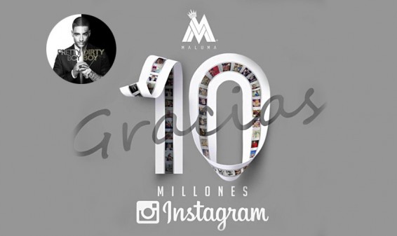Maluma consigue 10 millones de seguidores en su perfil de Instagram