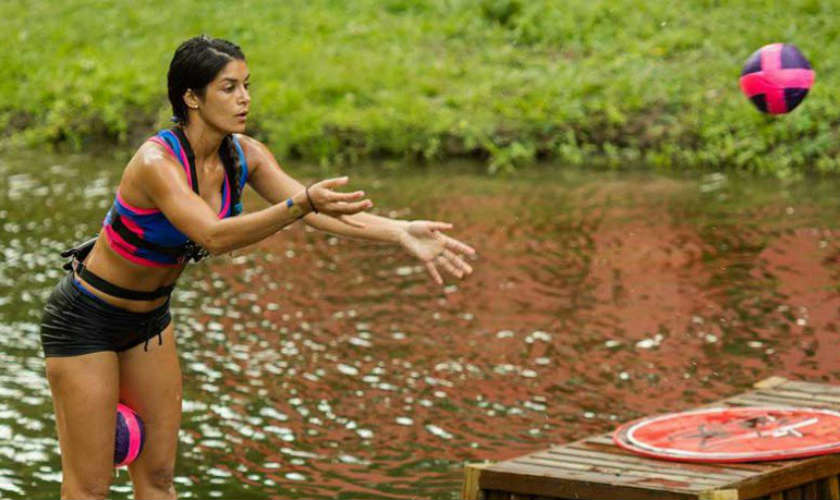 Karen Bray abandonó el Desafío Súper Humanos por segunda vez