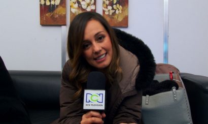 Milena López volvió a caerse estando al aire en Muy Buenos Días