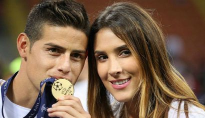 James Rodíguez y Daniela Ospina pasaron la navidad juntos
